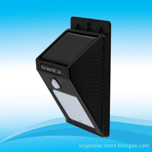Solar Powered Sensor Lamps Led Solar Induction Wall Light